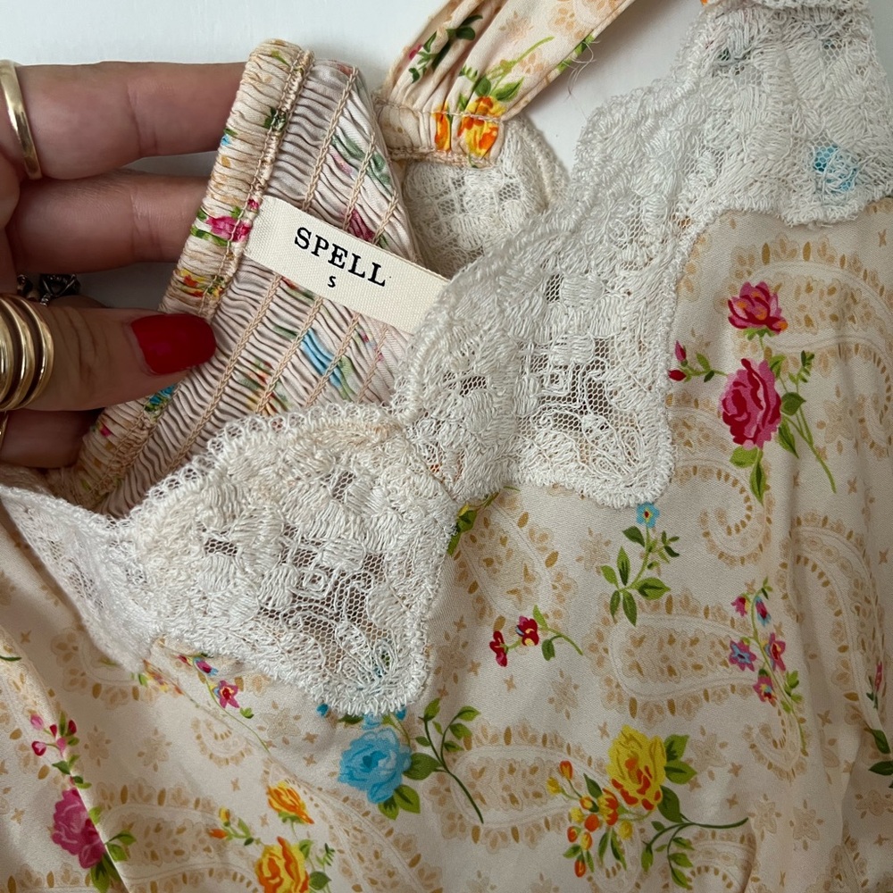Spell Fleur Slip Dress - Picture 9 of 10